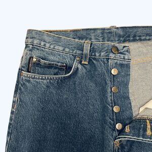 Gianfranco GF FERRE Men's Blue Jeans Button Fly‎ 47 33x35